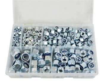 Assorted Nylon Insert Nuts Metric (400) 